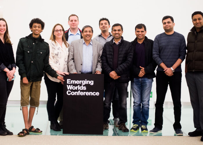 Sunil-Khandbahale-Ramesh-Raskar-John-Maragaret-Hasit-Kajhi-at-Emerging-World-MIT-Media-Lab-conference