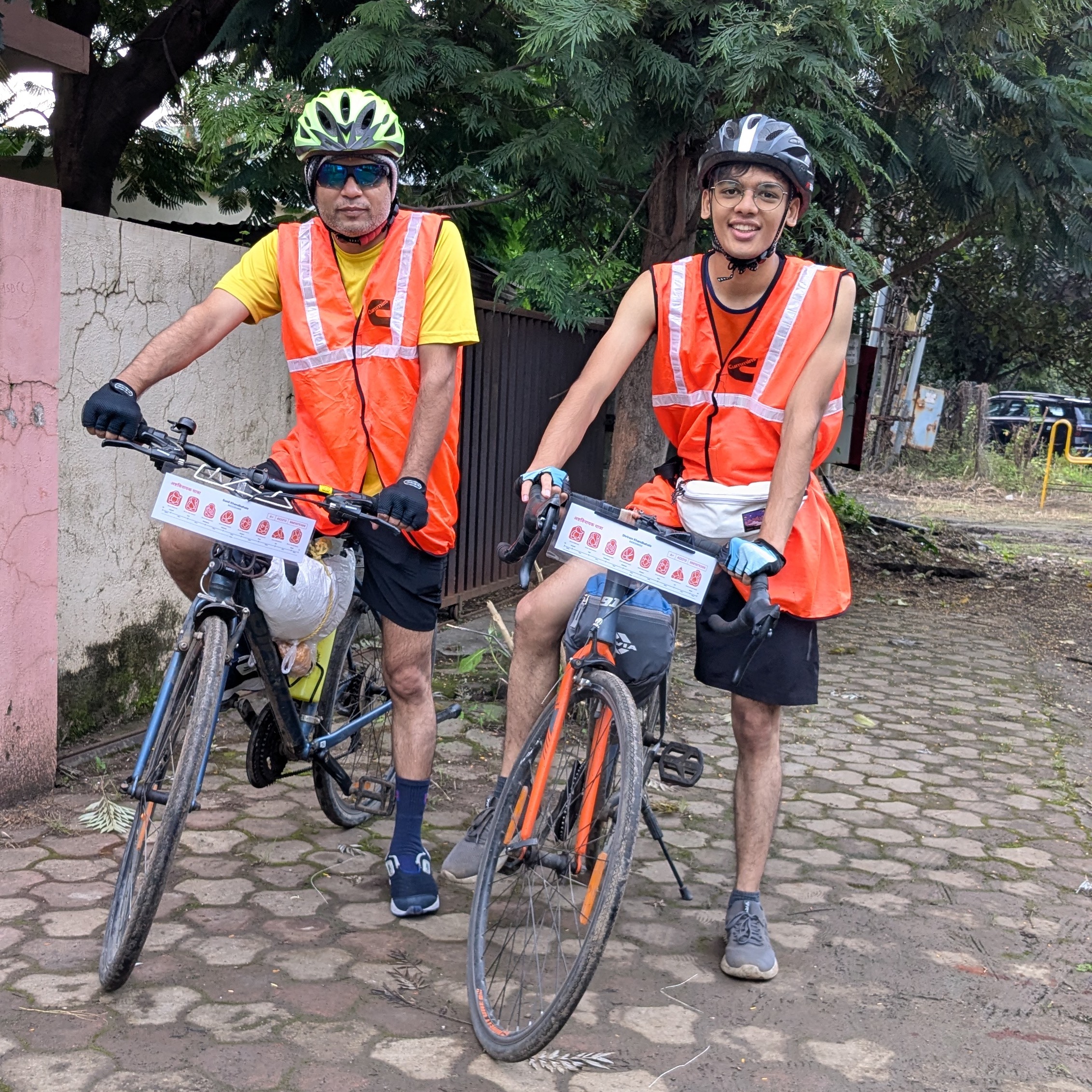 Journey Begins/ Day 1 of the Ashtavinayak Cycling Pilgrimage